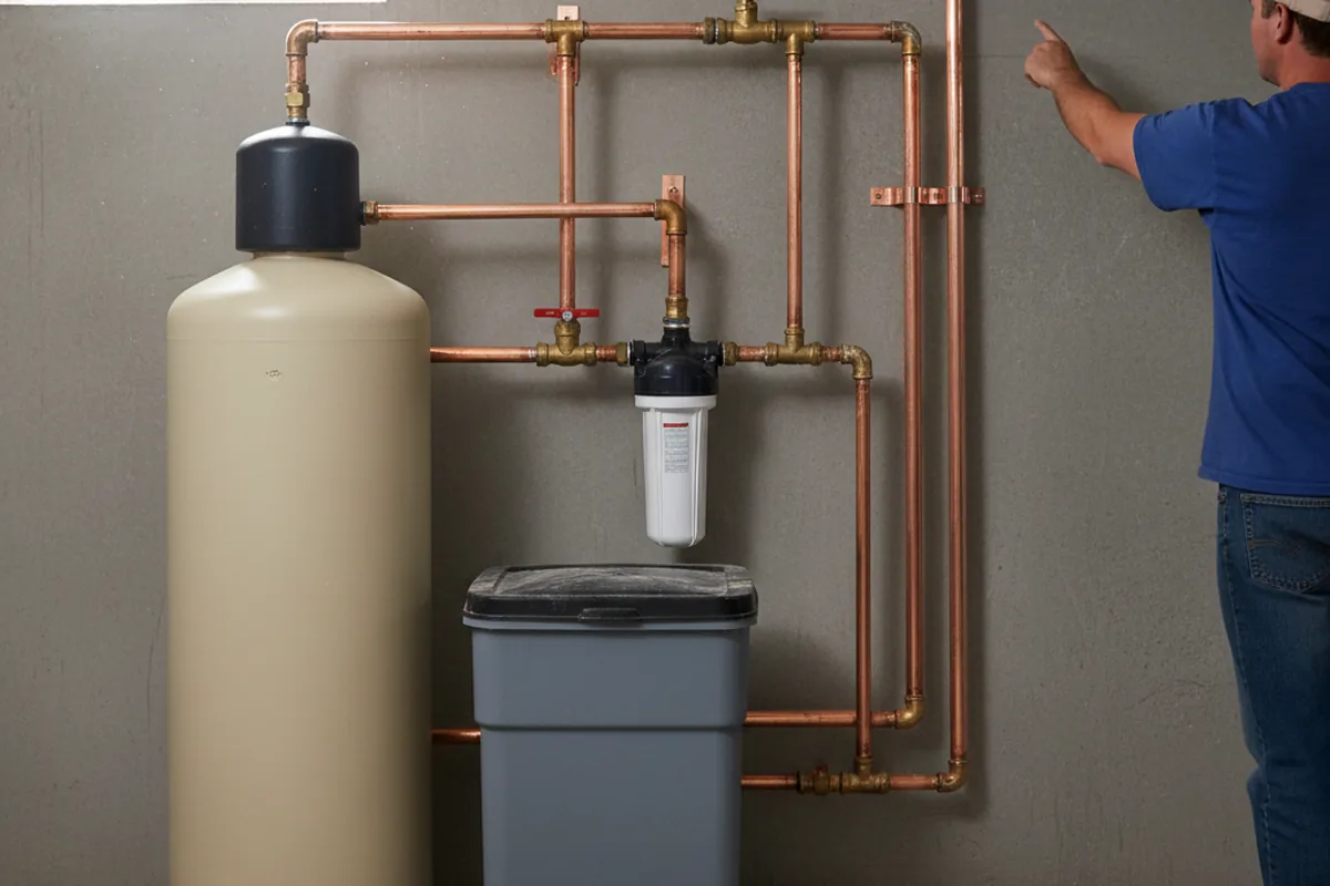 Whole-house water treatment system installed in Clarks Summit